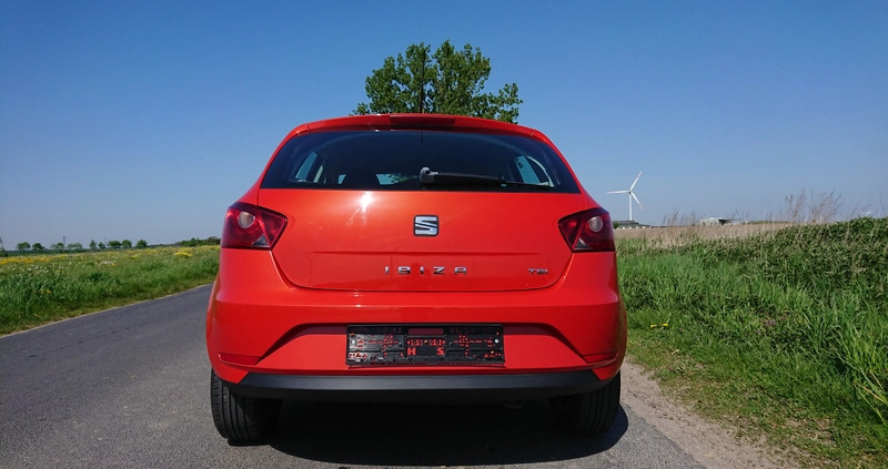 Seat Ibiza cena 36666 przebieg: 129000, rok produkcji 2016 z Chodzież małe 92